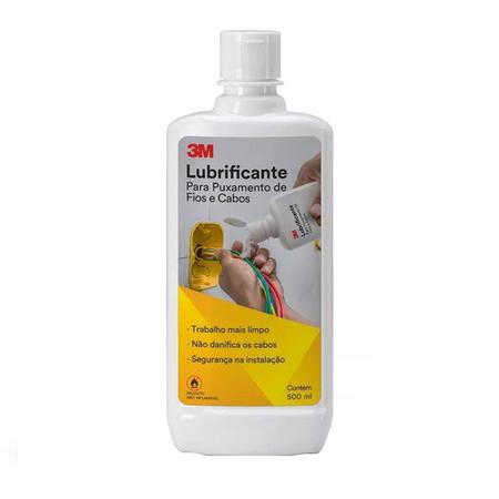 Lubrificante para Puxamento de Fios e Cabos 500ml 3M Imagem de Lubrificante para Puxamento de Fios e Cabos 500ml 3M