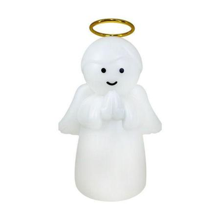 Imagem de Luminária Abajur Anjo Com Auréola Decorfun Branco 1001058