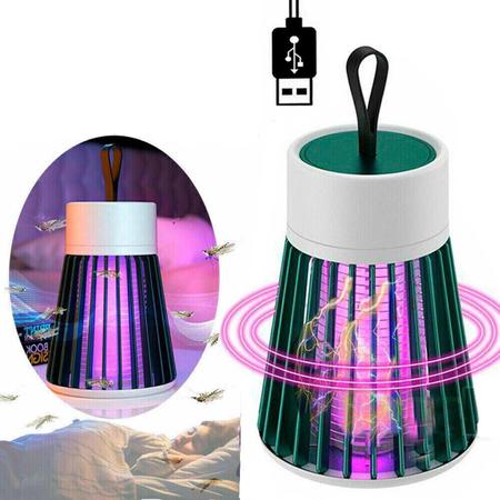 Imagem de Luminária Abajur Mata Mosquitos Anti Inseto Usb Armadilha