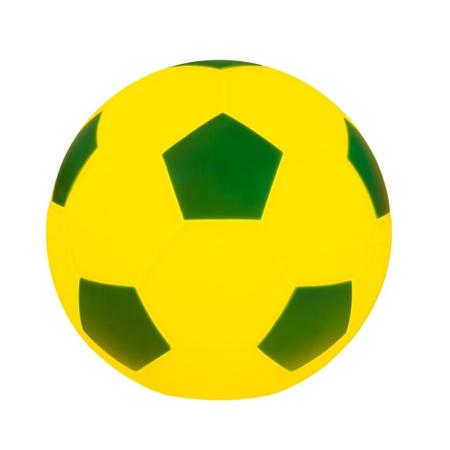 Luminária Bola de Futebol Verde e Amarela