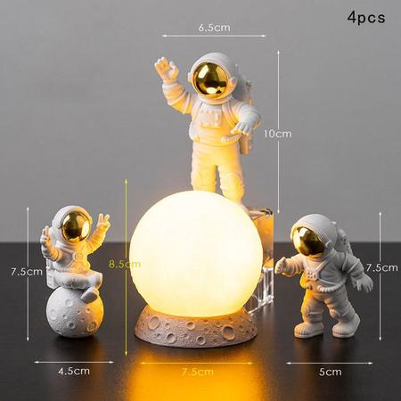 Imagem de Luminária Bonecos De Ação Para Decoração De Casa Astronauta