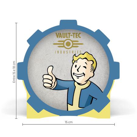 Imagem de Luminária Circular Fallout 4 - Vault Boy