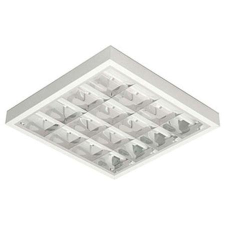 Imagem de Luminária com Refletor 4x14W para Lâmpada T5 E104 Abalux Branco