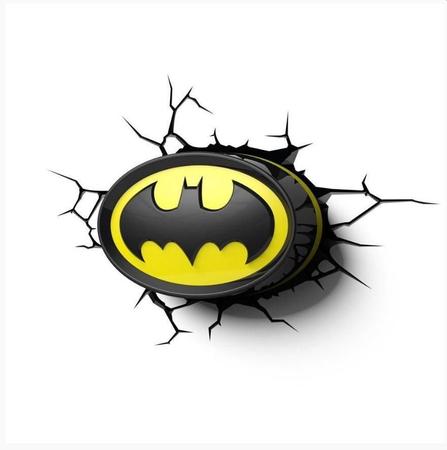 Imagem de Luminária DC Comics Logo Batman 3D Light FX