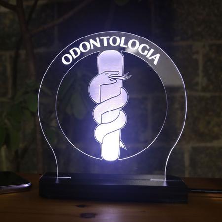 Imagem de Luminária de Acrílico Odontologia