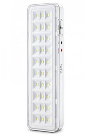 Imagem de Luminária de Emergência 30 LEDs Bateria De Litio Elgin