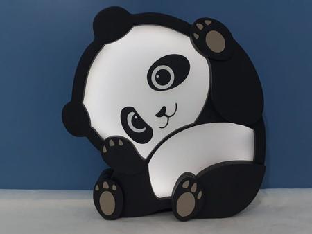 Imagem de Luminária Infantil Panda