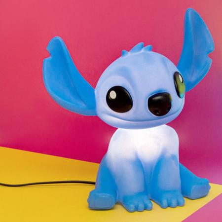 Luminária Infantil Stitch Alien Personagem Disney Abajur Decoração