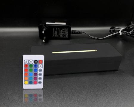 Luminária Led 3D Lobo Abajur 2 - 3D Fantasy Imagem de Luminária Led 3D Lobo Abajur 2