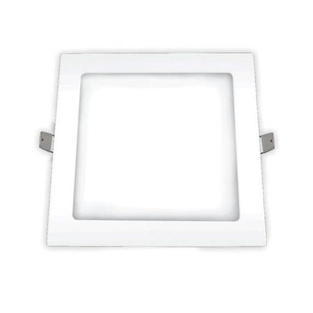 Imagem de Luminaria LED Embutir Quadrada 18 watts  6500K Branco Frio OUROLUX 