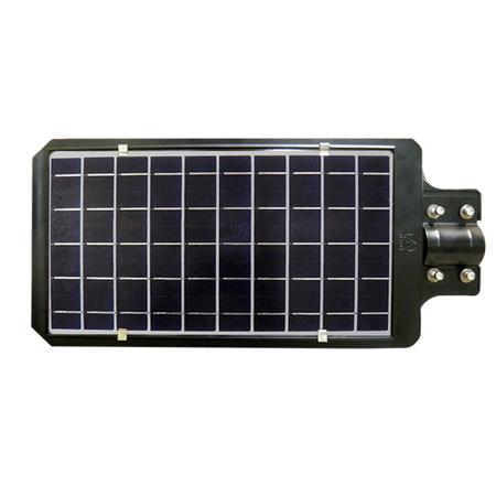 Imagem de Luminaria LED Placa Energia Solar Refletor Poste Resistente Agua Sensor 150W