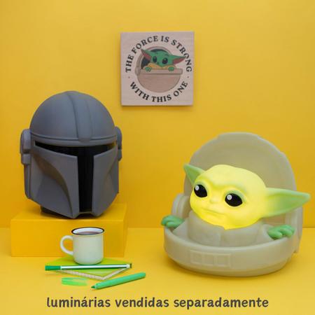 Imagem de Luminária Mandalorian Usare Capacete Star Wars Presente Decoração Geek Dia dos Pais Namorados