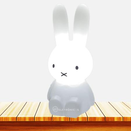 Imagem de Luminária MIFFY Big 45cm Para Decorar Iluminar Com Lâmpada LED Cor Branca 10010807B