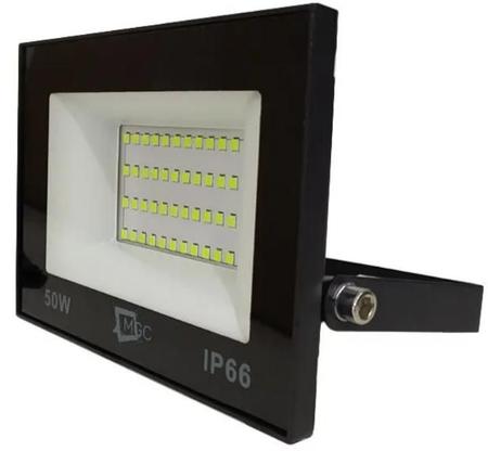 Imagem de Luminária Refletor Holofote 50W Led Verde Bivolt Ip-66