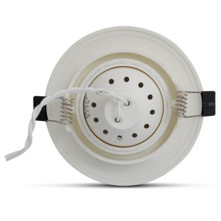 Imagem de Luminária Spot LED Embutir 18 Leds 3000K 4W 110V-220V 85Mm Branco Quente Redondo Dicróica