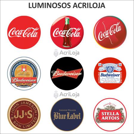 Imagem de Luminoso de Parede Flamengo 40cm Acrilico LED, Luminoso de Bar e Churrasqueira, Placa Decorativa de Parede