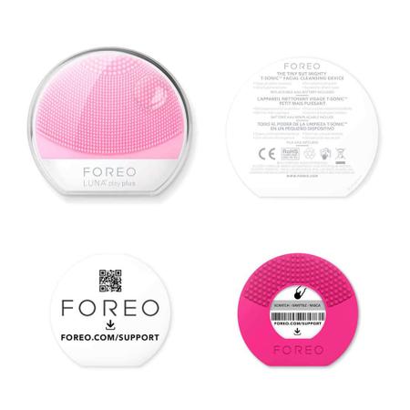 Imagem de Luna Play Plus Pearl Pink Foreo - Escova de Limpeza Facial