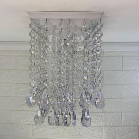 Imagem de Lustre de cristal acrílico  Design moderno