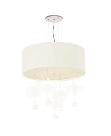 Imagem de Lustre Pendente Bailarinas 2 40X15 - Cor: Branco