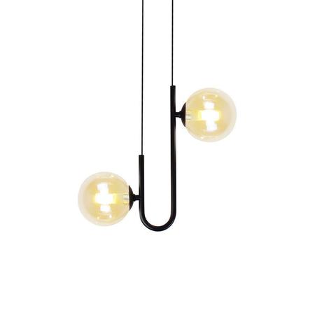 Lustre Pendente Quality Orbit II 1553 Preto G9 Bivolt Imagem de Lustre Pendente Quality Orbit II 1553 Preto G9 Bivolt