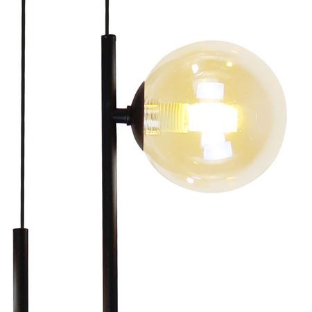 Lustre Pendente Quality Orbit II 1553 Preto G9 Bivolt Imagem de Lustre Pendente Quality Orbit II 1553 Preto G9 Bivolt