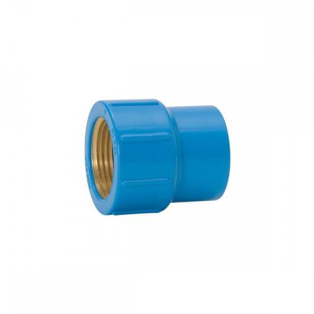 Imagem de Luva Azul Amanco Liso/Rosca 20Mm X 1/2'' 10413/11750 - Kit C/24