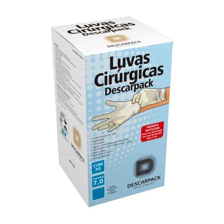 Imagem de Luva Cirúrgica Estéril em Látex com Pó Descarpack