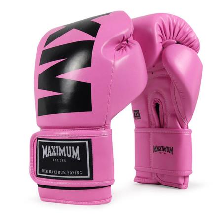 Imagem de Luva De Boxe E Muay Thai Mxm Pink Tam 10 Oz