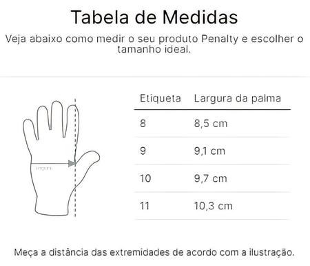 Imagem de Luva de Goleiro Penalty Delta 1 