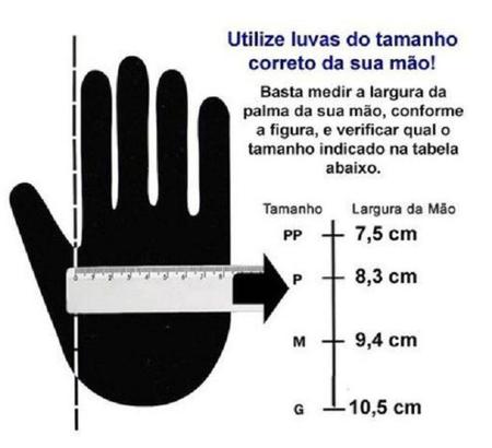 Imagem de Luva Descartável Preta Vinilflex 100 Luvas M - Não É Vinil - Bompack