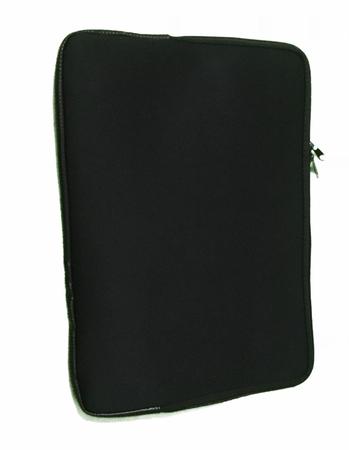 Imagem de Luva Estojo Case preto para Notebook de Até 14 Polegadas Kit com Mouse Pad