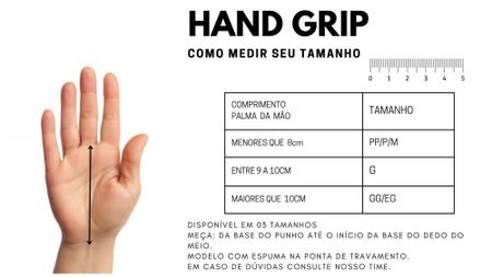 Imagem de Luva Hand Grip Cross Training Fit Palmar Preto