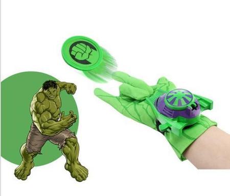 Imagem de Luva Lança Discos Hulk C/Luz E Som Vingadores Brinquedo