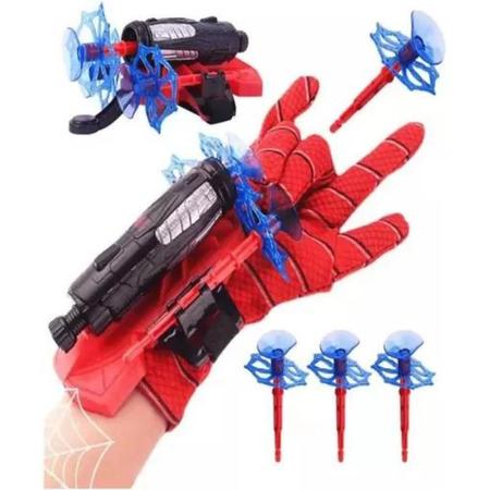 Luva Lança Teia Dardos Homem Aranha Brinquedo Meninos Imagem de Luva Lança Teia Dardos Homem Aranha Brinquedo Meninos