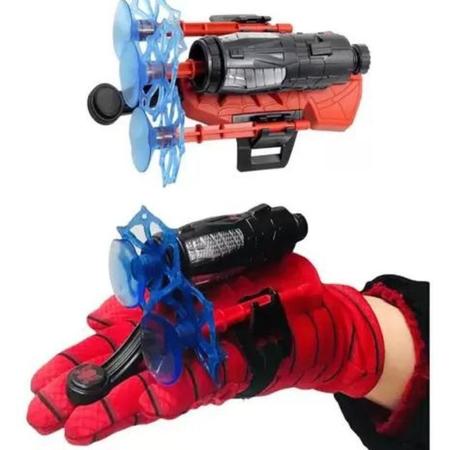 Luva Lança Teia Dardos Homem Aranha Brinquedo Meninos Imagem de Luva Lança Teia Dardos Homem Aranha Brinquedo Meninos