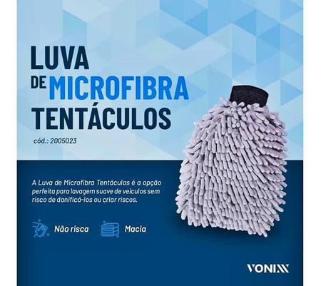 Imagem de Luva Microfibra Tentaculos Para Lavagem Automotiva  Vonixx