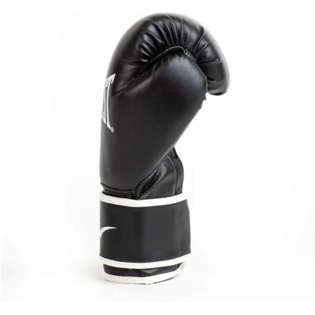 Imagem de Luva Muay Thai, Boxe Everlast Core 2 - Preto Branco
