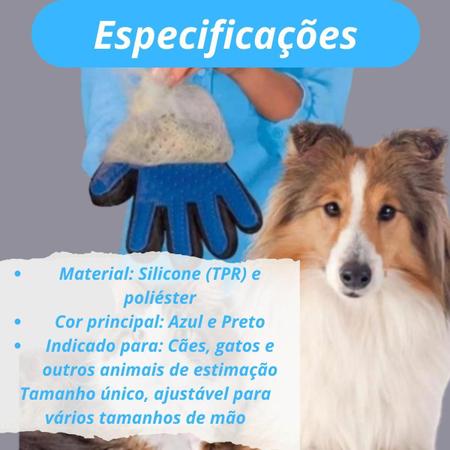 Imagem de Luva Nano Magnética Removedora De Pelos Animais - Cor ul