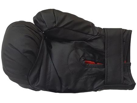 Imagem de Luva para muay thai feminina e masculina boxe bate saco box par Preto - LB220P