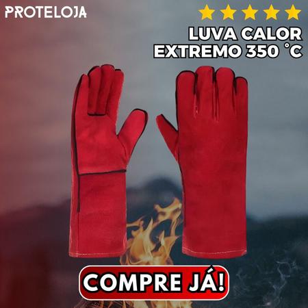 Imagem de Luva Térmica De Cozinha Forno Fogão Churrasqueiro Até 350