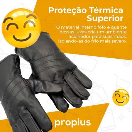 Imagem de Luva Térmica material sintético Frio Intenso Baixa Temperatura Câmara Proteção Vento Resistente Segurança Protetora Adulto