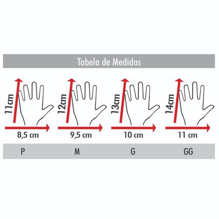 Imagem de Luvas Para Musculação Neoprene Com Polegar Palma De Couro Preto Artipé