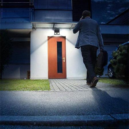 Luz Externa Luminária Refletor Solar 30 Leds Parede Jardim Piscina Sensor  Movimento Resistente Sol Chuva - RCL - Luminária - Magazine Luiza