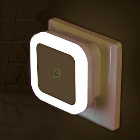Imagem de Luz Noturna LED Com Sensor Luz Automático Quarto Sala Escada