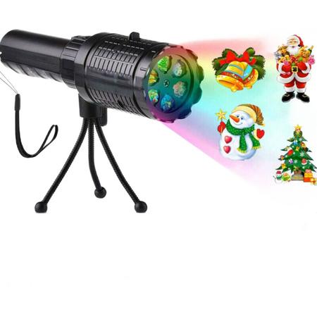 Imagem de Luzes LED de projetor de Natal em movimento a laser e paisag