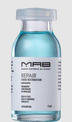 MAB - KIT Ampola Repair Fiber 15 ml + Recovery Oils 15 ml - Kit de