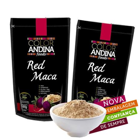 Imagem de Maca Vermelha 100% pura Color Andina 100g-2 pacotes