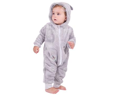 Macacão Pijama Kigurumi Infantil Bebê Baby Bichinho: Cachorrinho