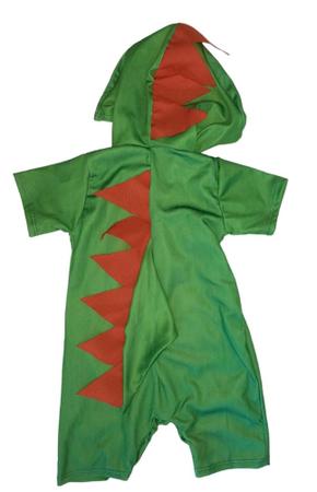 Macacão Pijama Bebê Infantil de Bichinho: Dinossauro (18 Meses