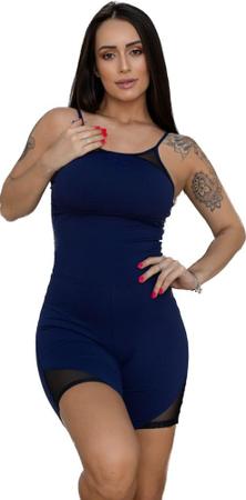 Macacão curto fitness com deals bojo